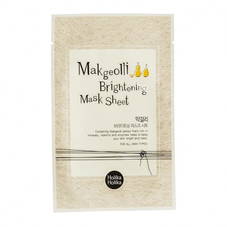 Holika Holika näomask Makgeolli Brightening Mask Sheet