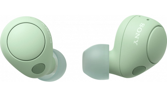 Sony wireless earbuds WF-C700N, green