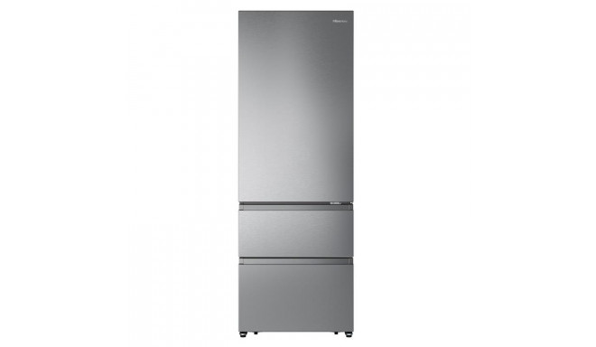 Hisense, NoFrost, 493 L, kõrgus 200 cm, roostevaba teras - Külmik
