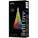 Twinkly Light Tree 3D, 300 LED, IP44, 2 m, must - Nutikas jõulupuu