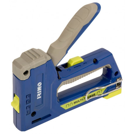 Irimo 4 in 1 stapler and nail gun – manual operation, adjustable power, polymer and metal, compact d