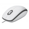 Logitech Mouse M100 (910-006764), White
