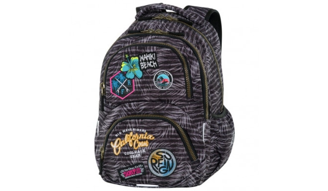 Backpack CoolPack Dart Badges Girls Grey