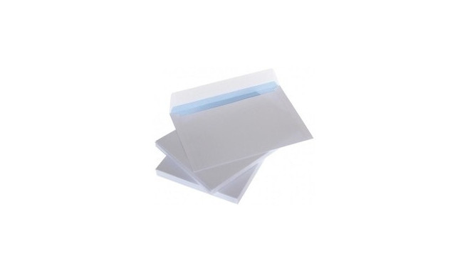 Envelopes with stripe C5 162x229 mm, white 80g x 50 pcs