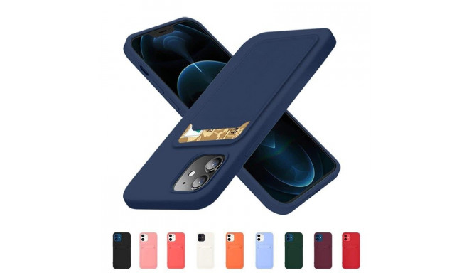 Card Case Silicone Wallet Wallet With Card Slot Documents For Xiaomi Redmi 10X 4G / Xiaomi Redmi Not