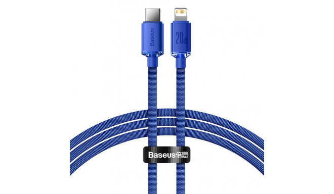 Baseus CAJY000203 Lightning - USB-C PD kabel 20W 480Mb/s 1,2m - modrý