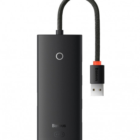 Baseus Lite Series HUB 4-Port (USB-A to 4xUSB-A 3.0) 0.25m black (WKQX030001)