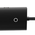 Baseus Lite Series HUB 4-Port (USB-A to 4xUSB-A 3.0) 0.25m black (WKQX030001)