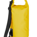 PVC nepromokavá taška na batoh 10l - žlutá