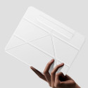 Baseus Safattach pouzdro typu Y pro iPad Pro 12,9" kryt 2018/2020/2021 se stojánkem bílý (ARCX0