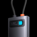 Baseus Metal Gleam multifunkční HUB USB Type C 12in1 HDMI / DP / USB Type C / minijack 3,5 mm / RJ45