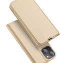 Dux Ducis Skin Pro Holster Cover Flip iPhone 14 / 13 gold