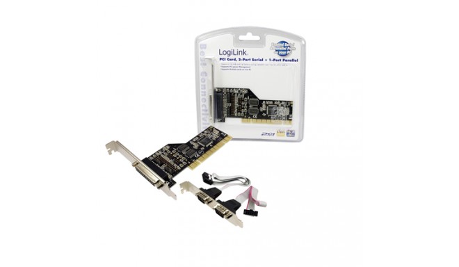 1xLPT2xCom Logilink PC0018 PCI
