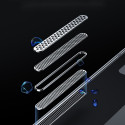 Joyroom kaitseklaas Knight glass iPhone 14 Plus mounting kit transparent (JR-H11)