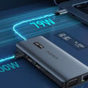 Choetech multifunctional HUB with display 12in1 USB-C to USB-C / USB-A / HDMI / VGA / AUX / SD / TF 