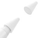 Baseus vyměnitelné silikonové hroty pro stylus 12ks. bílá (jemná)