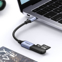 Ugreen OTG adaptérový kabel USB-C (samec) - USB-A (samice) 5 Gb/s 0,15 m černý (US378)
