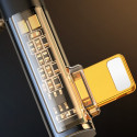 Joyroom Angled Lightning - USB kabel pro rychlé nabíjení a přenos dat 2,4A 1,2m černý (S-UL012A6)
