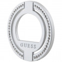 Guess MagSafe Ring stojan GURMSALDGS stříbrný/stříbrný drahokamu