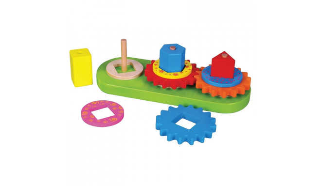 Viga Toys - Drewniana układanka kształty geometryczne