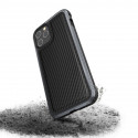 X-Doria kaitseümbris Raptic Lux Aluminum iPhone 12 Pro Max (Drop test 3m), must Carbon Fiber