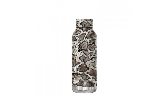 Quokka Solid - Butelka termiczna ze stali nierdzewnej 510 ml (Snake Print)