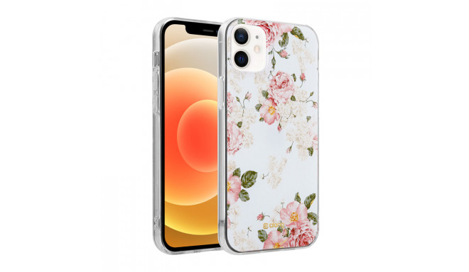 Crong Flower Case - Etui iPhone 12 Mini (wzór 02)