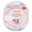 Minnie Mouse - Microwave set (bowl with spoon) (Indigo dreams)