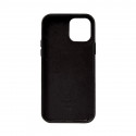 Crong kaitseümbris Essential Cover Leather iPhone 12 Pro Max, must