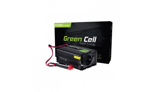 Green Cell inverter KFZ 12V - 230V 150/300W, black