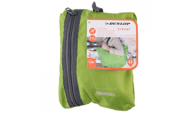 Dunlop - Składana torba na zakupy 21 l (zielony)