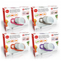 Alpina - multifunction grater with container (pink)