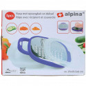 Alpina - multifunction grater with container (purple)