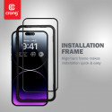 Crong Anti-Bacterial 3D Armour Glass - 9H tempered glass for the entire screen of the iPhone 14 Pro 
