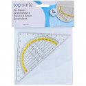 Topwrite - Geometric triangle 3in1 14 cm