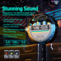 WEKOME VB05 Vanguard Series - Bluetooth V5.3 TWS wireless headphones with charging case (Grey)