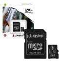 Kingston MicroSD Card Canvas Select Plus 128GB Class 10 + Adapter SDCS2/128
