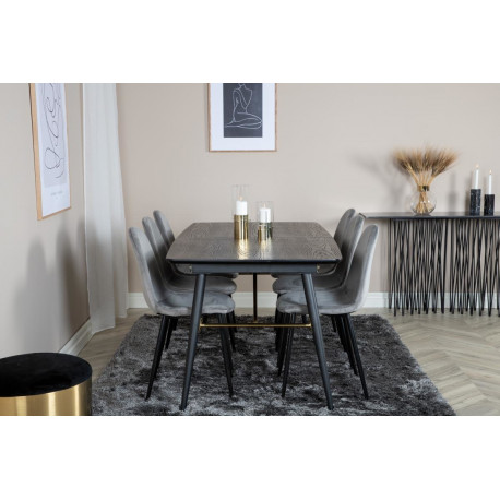 Söögitoa komplekt Gold&Polar 6 tooli