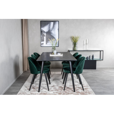 Söögitoa komplekt Dipp&Velvet 6 tooli
