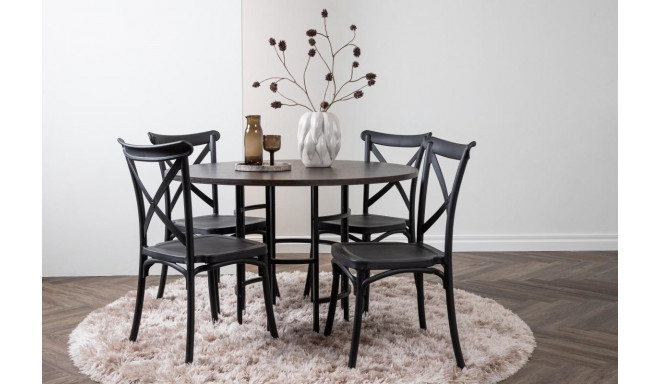 Söögitoa komplekt Copenhagen&Crosett 4 tooli