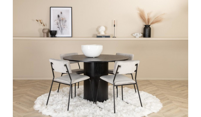 Söögitoa komplekt Bianca&Kenth 4 tooli