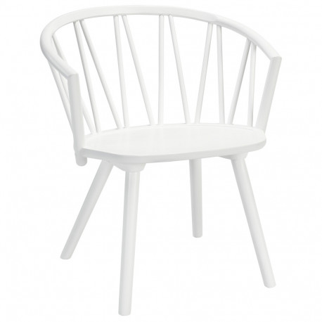 Lounge tool ZigZag, valge
