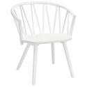 Lounge tool ZigZag, valge