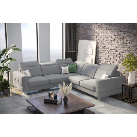 L-kujuline nurgadiivanvoodi Malibu Max, hall