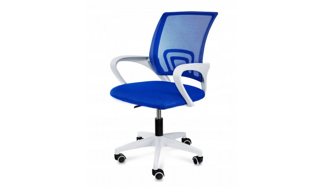 Kontoritool SMART sinine/valge