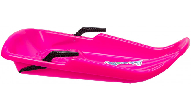 Sledge plastic RRESTART Twister 0298 80x39 cm Pink