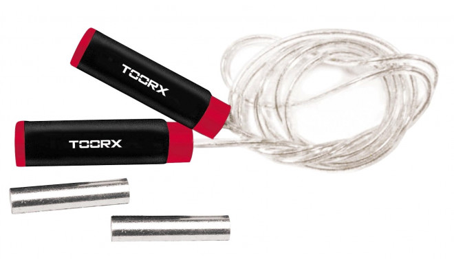 Jump rope Toorx AHF058 280 cm PVC Black/red