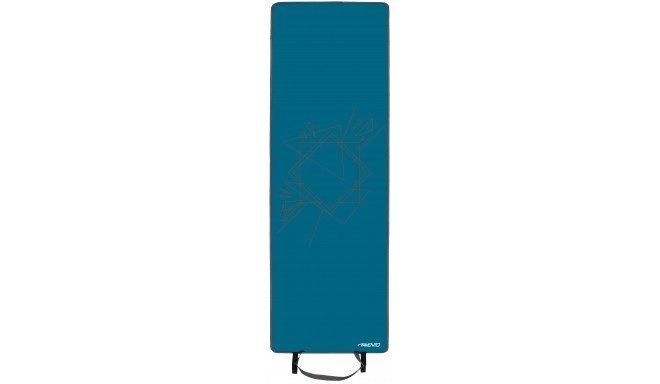 Yoga Mat AVENTO 42MC BLG Print Neoprene 180x60x0,6cm Blue