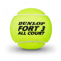 Tennis balls Dunlop FORT ALL COURT TS Premium 4-tin ITF