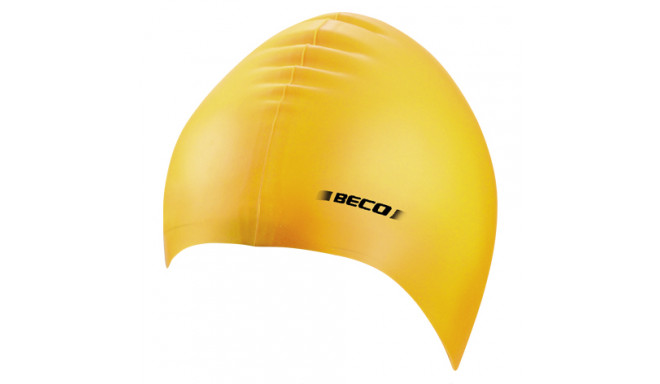 BECO Silicone swimming cap 7390 2 yellow